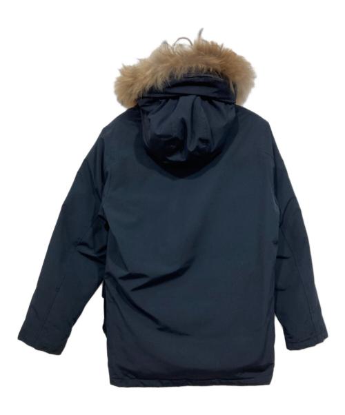 DANTON（ダントン）DANTON (ダントン) ファー付ダウンジャケット ネイビー サイズ:38の古着・服飾アイテム