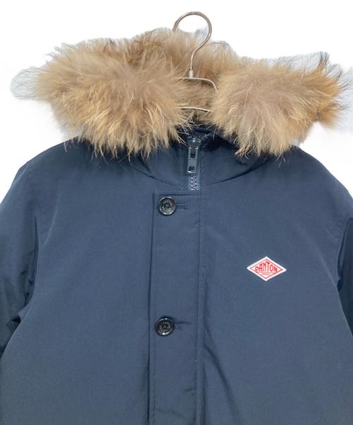 DANTON（ダントン）DANTON (ダントン) ファー付ダウンジャケット ネイビー サイズ:38の古着・服飾アイテム