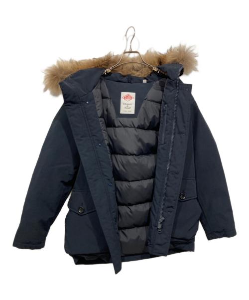 DANTON（ダントン）DANTON (ダントン) ファー付ダウンジャケット ネイビー サイズ:38の古着・服飾アイテム