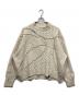 ZARA（ザラ）の古着「パッチワークオーバーサイズニット」｜ホワイト