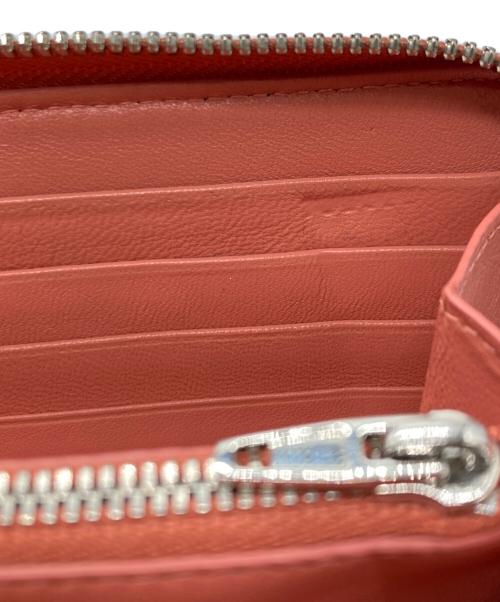 BALENCIAGA（バレンシアガ）BALENCIAGA (バレンシアガ) ラウンドファスナー長財布 ピンクの古着・服飾アイテム
