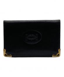 Cartier（カルティエ）の古着「カードケース / マストライン」｜ブラック