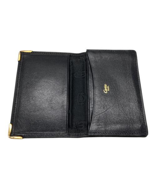 Cartier（カルティエ）Cartier (カルティエ) カードケース / マストライン ブラックの古着・服飾アイテム