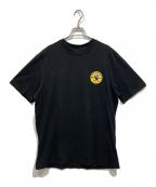 Malcom×Shoe Palaceマルコム×シュー パレス）の古着「プリントTシャツ」｜ブラック