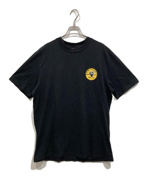 Malcom（マルコム）Malcom (マルコム) SHOE PALACE (シュー パレス) プリントTシャツ ブラック サイズ:Lの古着・服飾アイテム