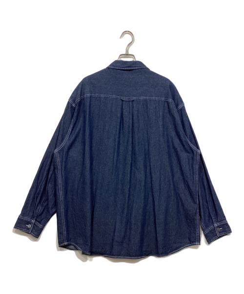 GEVACO（ゲバコ）GEVACO (ゲバコ) デニムシャツ インディゴ サイズ:42の古着・服飾アイテム