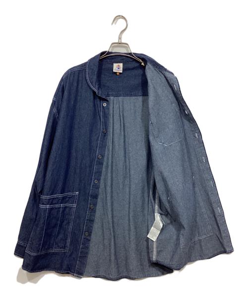 GEVACO（ゲバコ）GEVACO (ゲバコ) デニムシャツ インディゴ サイズ:42の古着・服飾アイテム