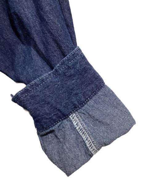 GEVACO（ゲバコ）GEVACO (ゲバコ) デニムシャツ インディゴ サイズ:42の古着・服飾アイテム
