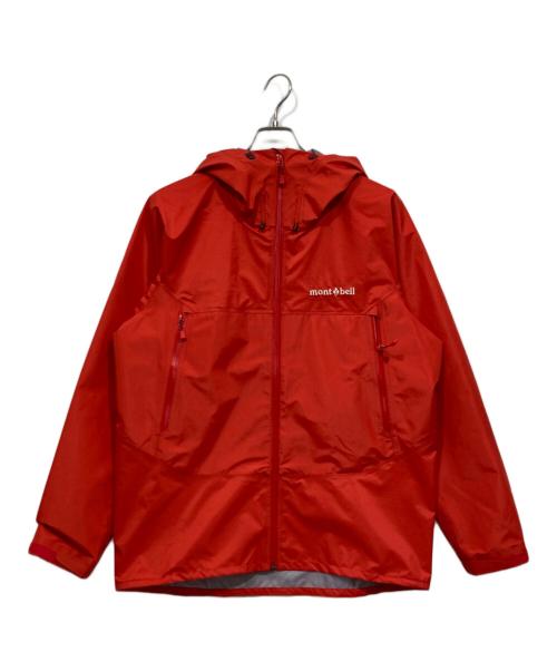 mont-bell（モンベル）mont-bell (モンベル) レイントレッカー ジャケット レッド サイズ:Ｌの古着・服飾アイテム