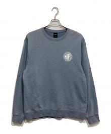 HUF（ハフ）の古着「ロゴスウェット」｜グレー