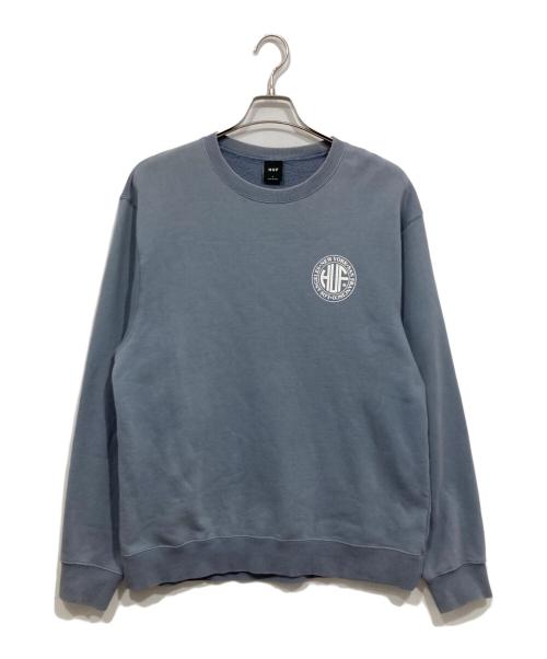 HUF（ハフ）HUF (ハフ) ロゴスウェット グレー サイズ:Lの古着・服飾アイテム
