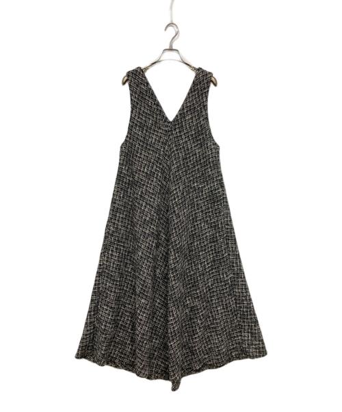 BEARDSLEY（ビアズリー）BEARDSLEY (ビアズリー) ツイードワンピース グレー サイズ:1の古着・服飾アイテム