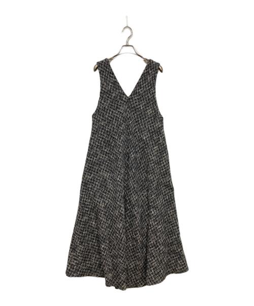 BEARDSLEY（ビアズリー）BEARDSLEY (ビアズリー) ツイードワンピース グレー サイズ:1の古着・服飾アイテム