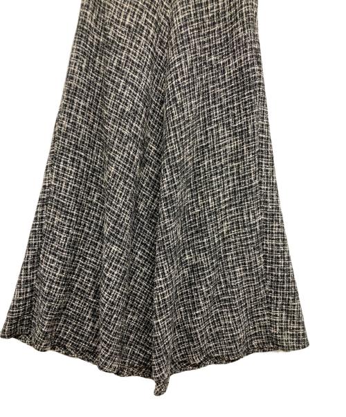 BEARDSLEY（ビアズリー）BEARDSLEY (ビアズリー) ツイードワンピース グレー サイズ:1の古着・服飾アイテム