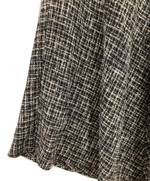 BEARDSLEY（ビアズリー）BEARDSLEY (ビアズリー) ツイードワンピース グレー サイズ:1の古着・服飾アイテム