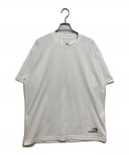 THE NORTH FACEザ ノース フェイス）の古着「S/S STANDARD HEM LOGO TEE」｜ホワイト