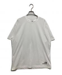 THE NORTH FACE（ザ ノース フェイス）の古着「S/S STANDARD HEM LOGO TEE」｜ホワイト