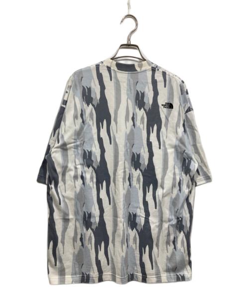 THE NORTH FACE（ザ ノース フェイス）THE NORTH FACE (ザ ノース フェイス) ショートスリーブプルオーバー / SS ALLOVER PRINT T ブルー×ホワイト サイズ:Ⅼの古着・服飾アイテム