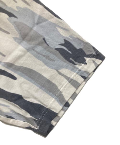 THE NORTH FACE（ザ ノース フェイス）THE NORTH FACE (ザ ノース フェイス) ショートスリーブプルオーバー / SS ALLOVER PRINT T ブルー×ホワイト サイズ:Ⅼの古着・服飾アイテム