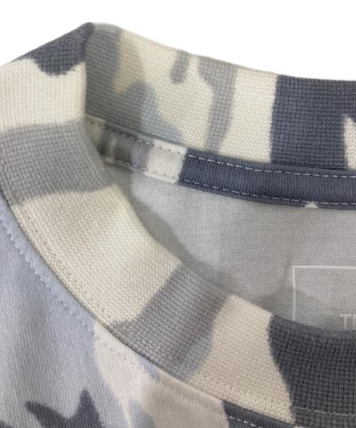 THE NORTH FACE（ザ ノース フェイス）THE NORTH FACE (ザ ノース フェイス) ショートスリーブプルオーバー / SS ALLOVER PRINT T ブルー×ホワイト サイズ:Ⅼの古着・服飾アイテム