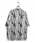 THE NORTH FACE (ザ ノース フェイス) ショートスリーブプルオーバー / SS ALLOVER PRINT T ブルー×ホワイト サイズ:Ⅼ：4000円