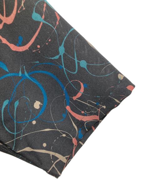 JOURNAL STANDARD（ジャーナルスタンダード）JOURNAL STANDARD (ジャーナルスタンダード) EVALET メッシュ パターンシャツ ブラック サイズ:Mの古着・服飾アイテム