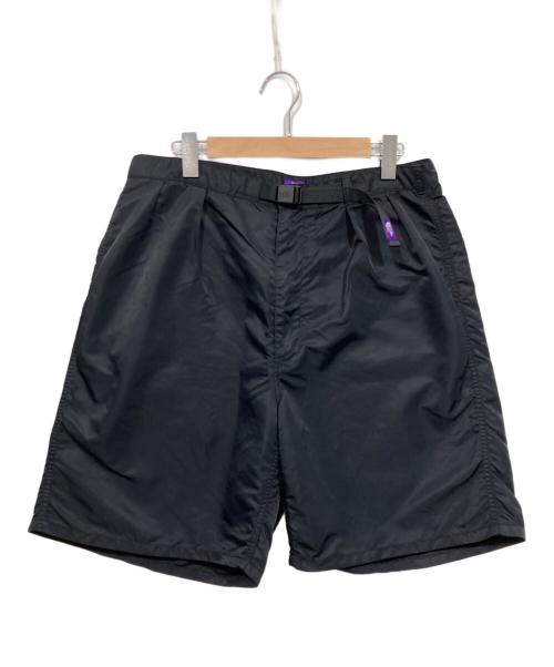 THE NORTHFACE PURPLELABEL（ザ・ノースフェイス パープルレーベル）THE NORTHFACE PURPLELABEL (ザ・ノースフェイス パープルレーベル) ナイロンハーフパンツ / Nylon Twill Field Baggy Shorts ネイビー サイズ:34の古着・服飾アイテム