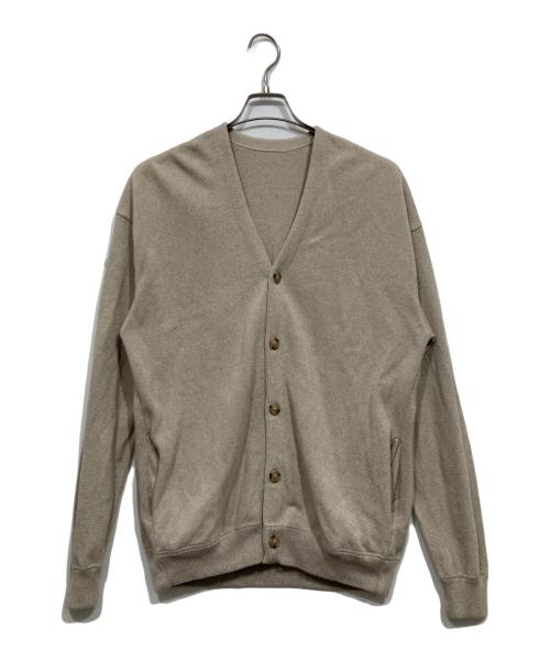 crepuscule（クレプスキュール）crepuscule (クレプスキュール) Vネックカーディガン ベージュ サイズ:2の古着・服飾アイテム