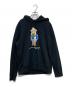 POLO RALPH LAUREN（ポロ・ラルフローレン）の古着「ポロベアパーカー」｜ブラック