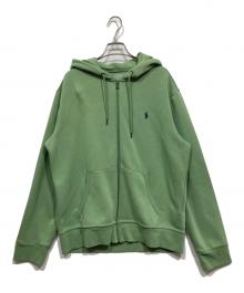 POLO RALPH LAUREN（ポロ・ラルフローレン）の古着「ジップパーカー」｜グリーン