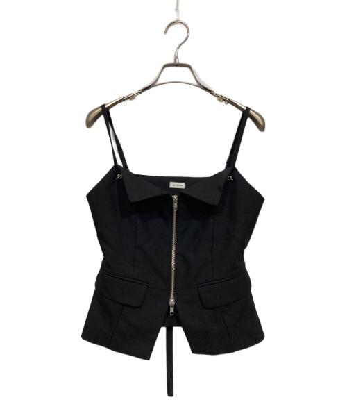 Lily Brown（リリーブラウン）Lily Brown (リリーブラウン) ビスチェセットシアーワンピース ブラック サイズ:ONE SIZEの古着・服飾アイテム