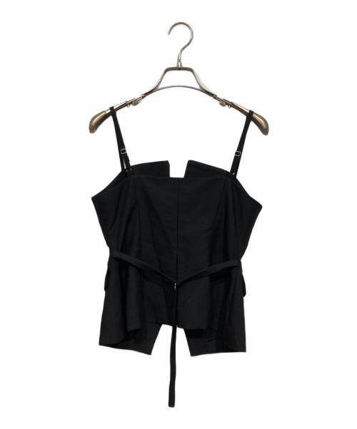 Lily Brown（リリーブラウン）Lily Brown (リリーブラウン) ビスチェセットシアーワンピース ブラック サイズ:ONE SIZEの古着・服飾アイテム