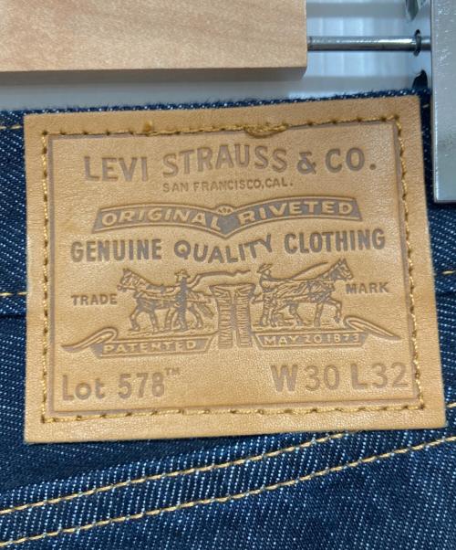 LEVI'S PReMIUM（リーバイス プレミアム）LEVI'S PReMIUM (リーバイス プレミアム) 578 バギージーンズ ネイビー サイズ:W30　L32の古着・服飾アイテム