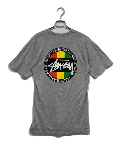 stussy（ステューシー）stussy (ステューシー) プリントTシャツ グレー サイズ:Ｓの古着・服飾アイテム