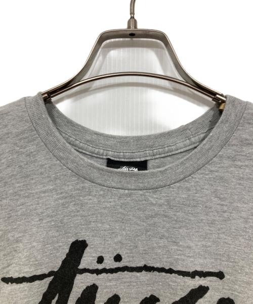 stussy（ステューシー）stussy (ステューシー) プリントTシャツ グレー サイズ:Ｓの古着・服飾アイテム