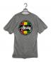 stussy (ステューシー) プリントTシャツ グレー サイズ:Ｓ：6000円