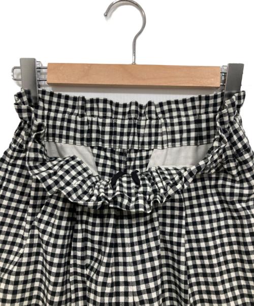 JOURNAL STANDARD（ジャーナルスタンダード）JOURNAL STANDARD (ジャーナルスタンダード) ギンガムチェックイージーパンツ ホワイト×ブラック サイズ:36の古着・服飾アイテム