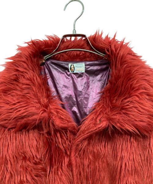 PENNEYS（ペニーズ）penneys (ペニーズ) RAY BEAMS (レイ ビームス) ファージャケット レッド サイズ:表記なしの古着・服飾アイテム