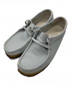 CLARKSクラークス）の古着「ワラビーシューズ」｜ブルー