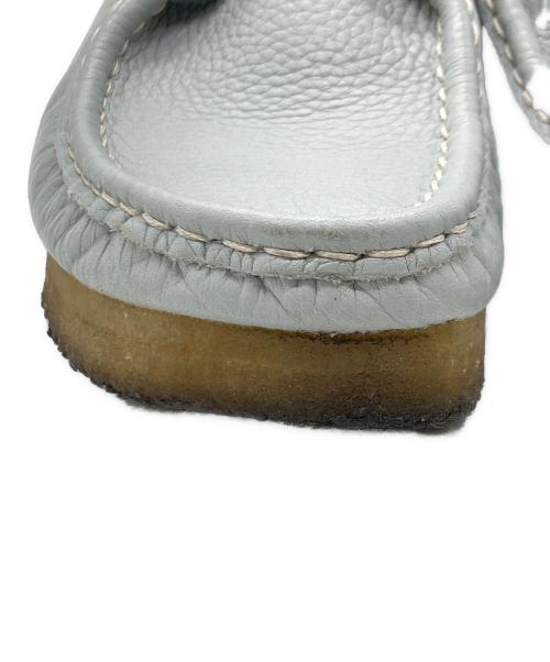 CLARKS（クラークス）CLARKS (クラークス) ワラビーシューズ ブルー サイズ:UK4 1/2 D、CN235の古着・服飾アイテム