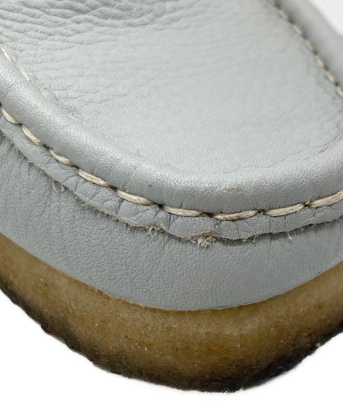 CLARKS（クラークス）CLARKS (クラークス) ワラビーシューズ ブルー サイズ:UK4 1/2 D、CN235の古着・服飾アイテム