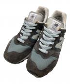 NEW BALANCEニューバランス）の古着「ローカットスニーカー」｜グレー×ブルー