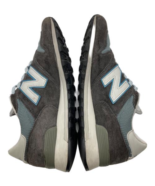 NEW BALANCE（ニューバランス）NEW BALANCE (ニューバランス) ローカットスニーカー グレー×ブルー サイズ:28.5cmの古着・服飾アイテム