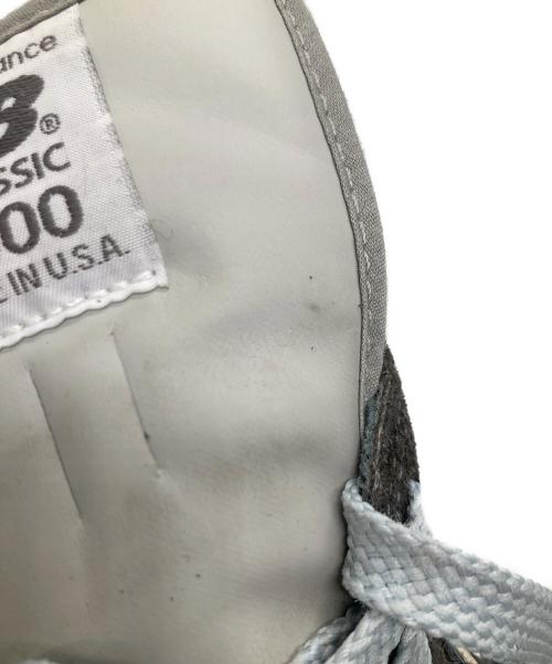 NEW BALANCE（ニューバランス）NEW BALANCE (ニューバランス) ローカットスニーカー グレー×ブルー サイズ:28.5cmの古着・服飾アイテム