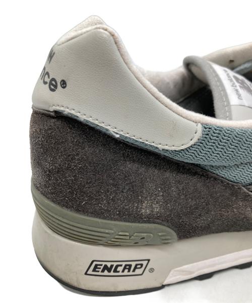 NEW BALANCE（ニューバランス）NEW BALANCE (ニューバランス) ローカットスニーカー グレー×ブルー サイズ:28.5cmの古着・服飾アイテム