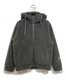 HELLY HANSEN（ヘリーハンセン）の古着「ブローストッパーファイバーパイルサーモフーディ」｜オリーブ