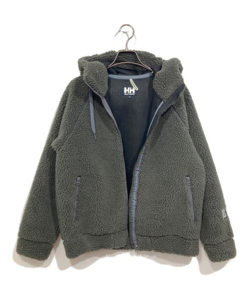 HELLY HANSEN（ヘリーハンセン）HELLY HANSEN (ヘリーハンセン) ブローストッパーファイバーパイルサーモフーディ オリーブ サイズ:WLの古着・服飾アイテム