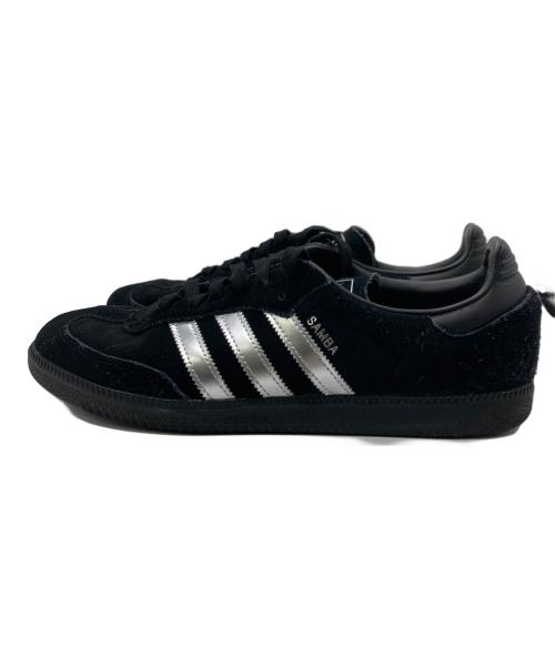 adidas（アディダス）adidas (アディダス) ZOZOコラボ ローカットスニーカー / SAMBA ブラック サイズ:28cmの古着・服飾アイテム