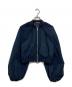 ROCHAS（ロシャス）の古着「ボリュームスリーブブルゾン」｜ネイビー