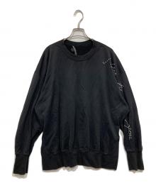 Y-3（ワイスリー）の古着「サシコスローガンスウェット / M SASH SLGN SWT」｜ブラック